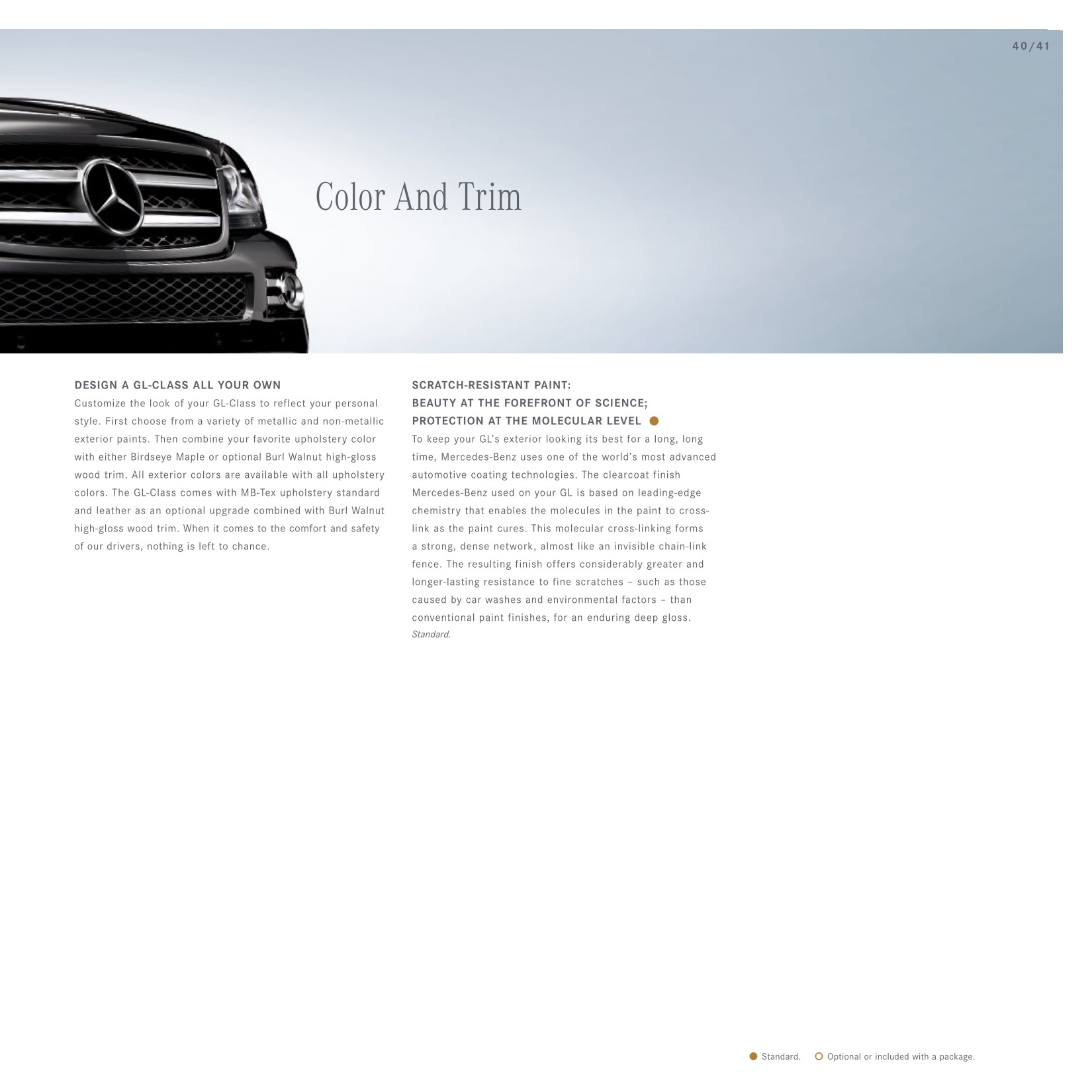 2007 Mercedes-Benz GL-Class Brochure Page 1